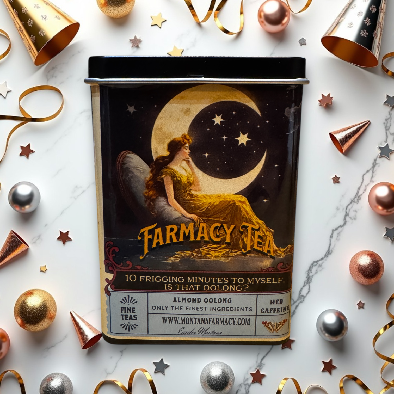 10 Frigging Minutes to myself, is that Oolong? Almond Tea